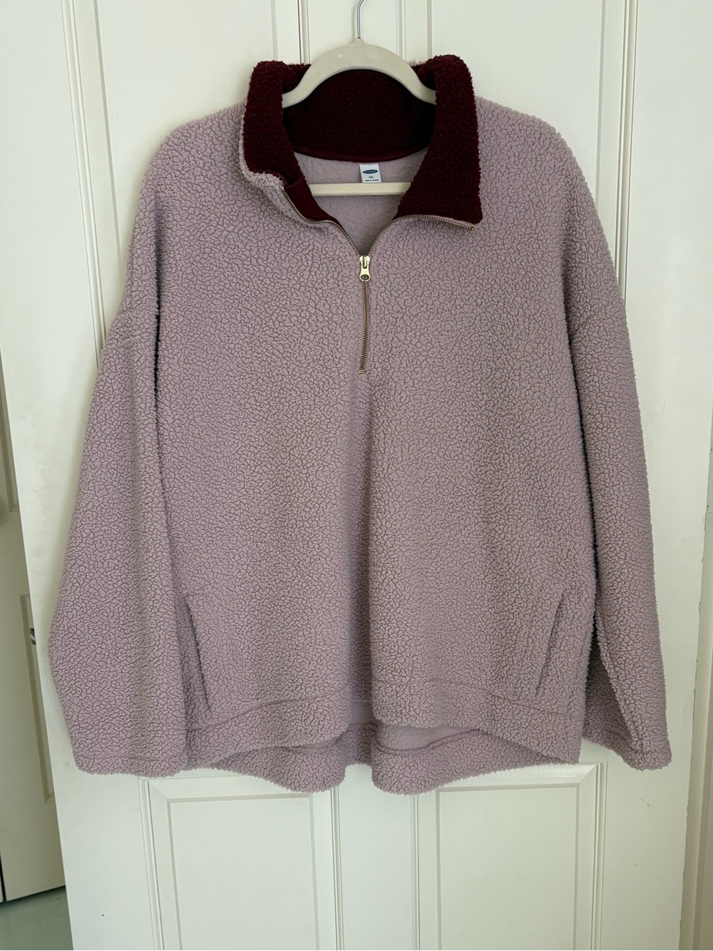 Old Navy Quarter-Zip Sherpa Pullover